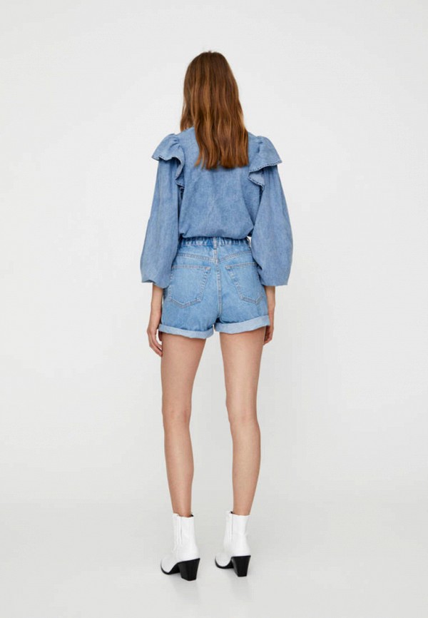 фото Шорты джинсовые pull&bear