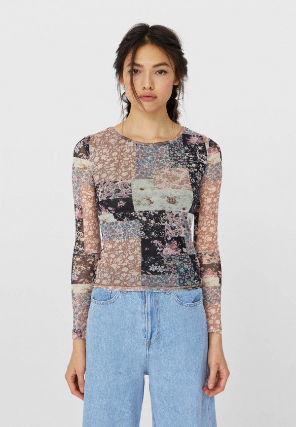 

Лонгслив Stradivarius, Разноцветный