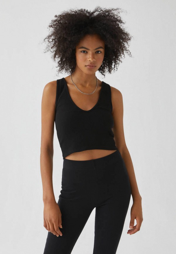 

Топ Pull&Bear, Черный, Join Life