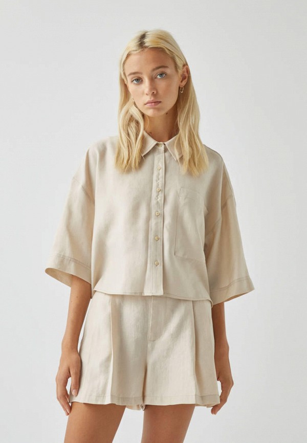 

Блуза Pull&Bear, Бежевый