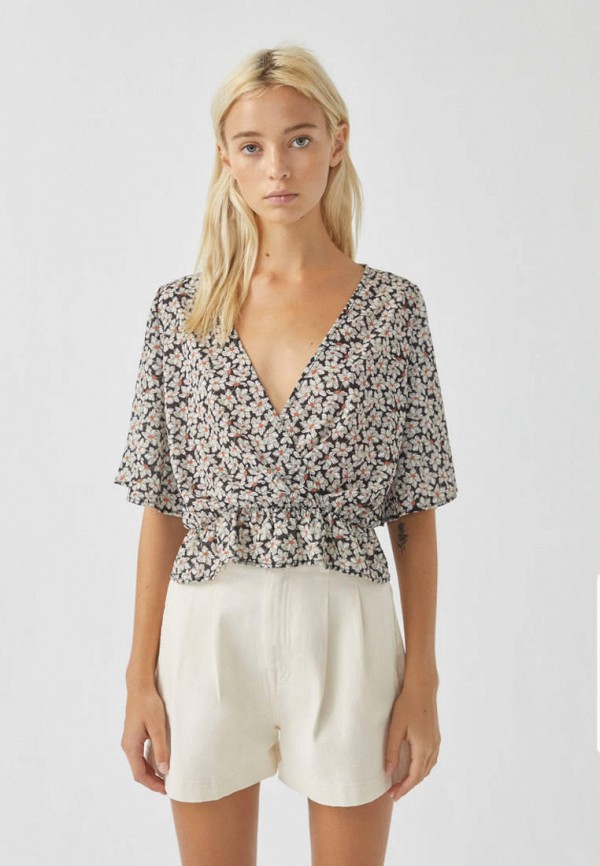 

Блуза Pull&Bear, Черный