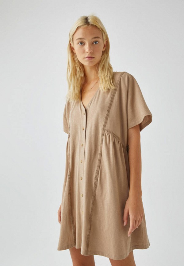 

Платье Pull&Bear, Бежевый