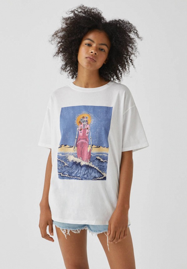 

Футболка Pull&Bear, Белый