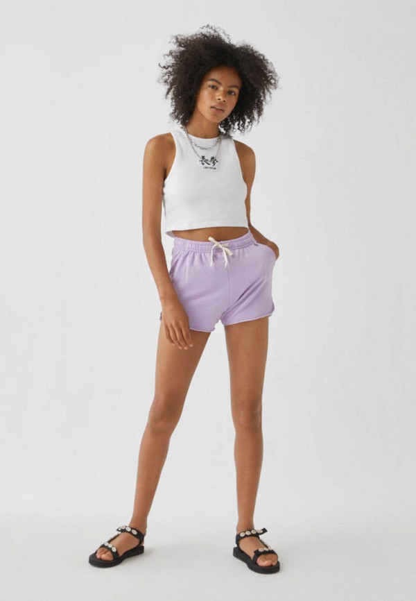 

Топ Pull&Bear, Белый, Join Life
