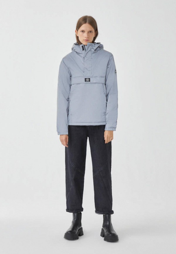 

Куртка утепленная Pull&Bear, Серый, Join life