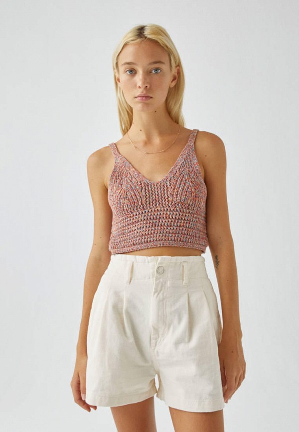 

Топ Pull&Bear, Коричневый
