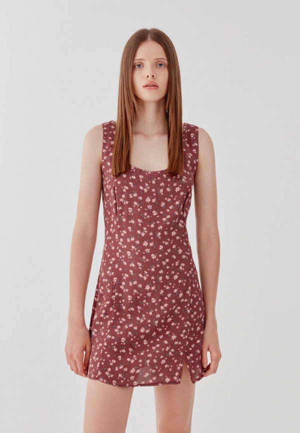 

Платье Pull&Bear, Бордовый