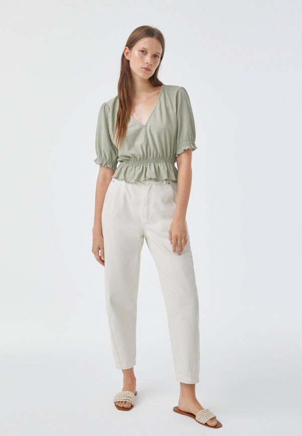 

Блуза Pull&Bear, Зеленый