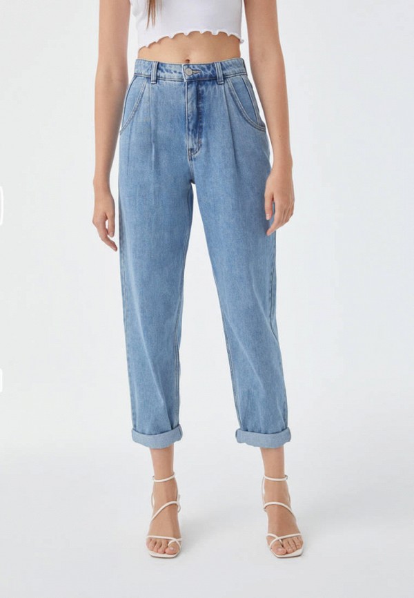 

Джинсы Pull&Bear, Синий, SLOUCHY Join Life