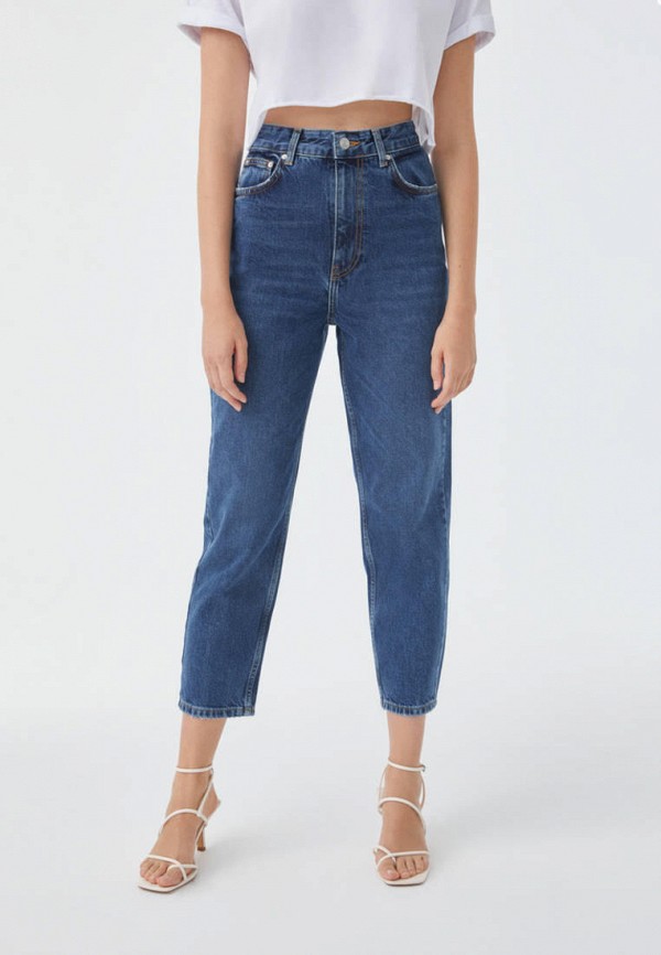 Джинсы Pull&Bear, Синий, Join Life