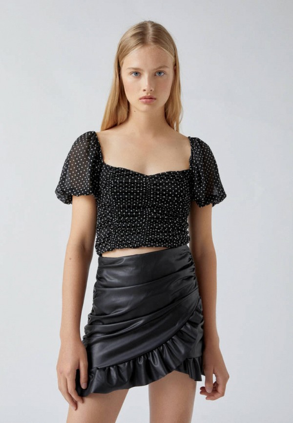 

Топ Pull&Bear, Черный