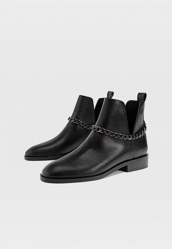 

Ботинки Stradivarius, Черный