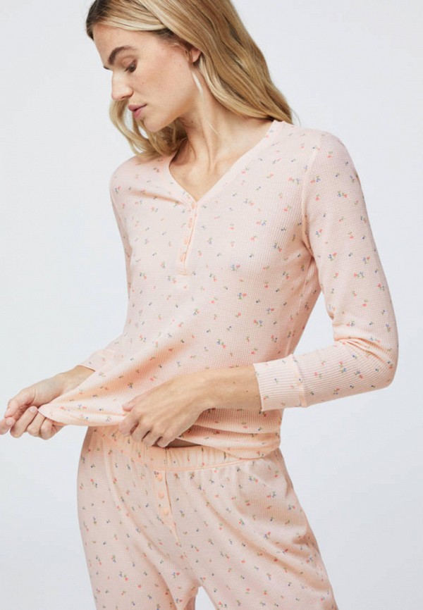 

Лонгслив домашний Oysho, Розовый