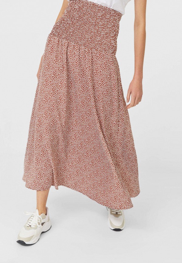 

Юбка Stradivarius, Коричневый