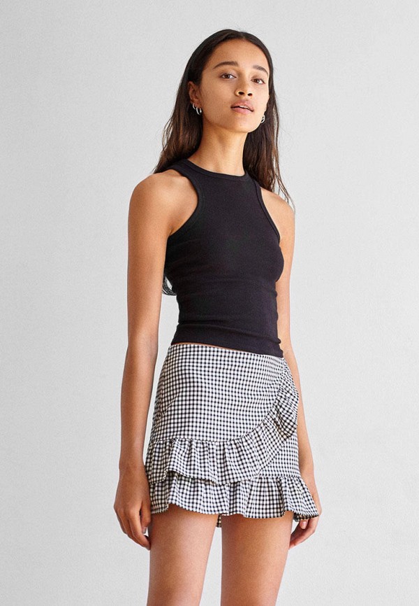 

Майка Pull&Bear, Черный, Join Life