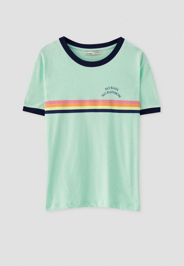 

Футболка Pull&Bear, Зеленый