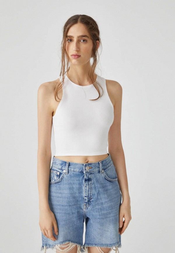 

Топ Pull&Bear, Белый