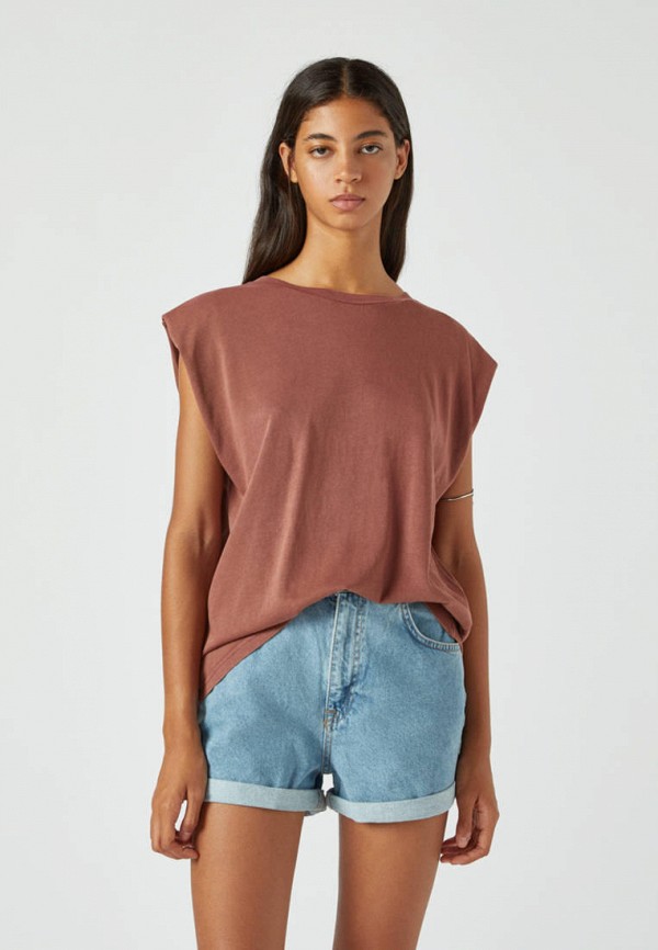 

Футболка Pull&Bear, Коричневый