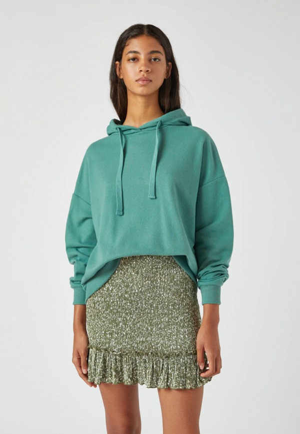 

Худи Pull&Bear, Зеленый, Join Life