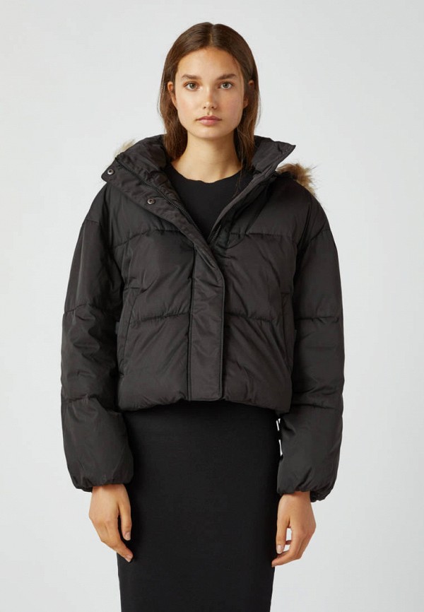 

Куртка утепленная Pull&Bear, Черный