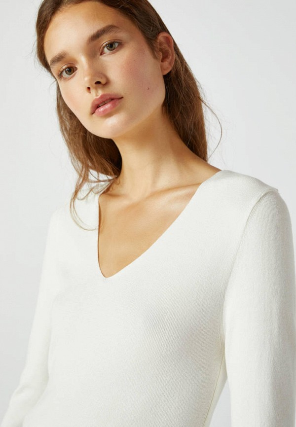 Пуловер Pull&Bear цвет белый  Фото 4