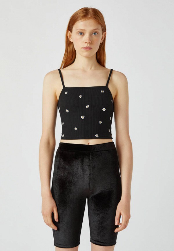 

Топ Pull&Bear, Черный, Join Life