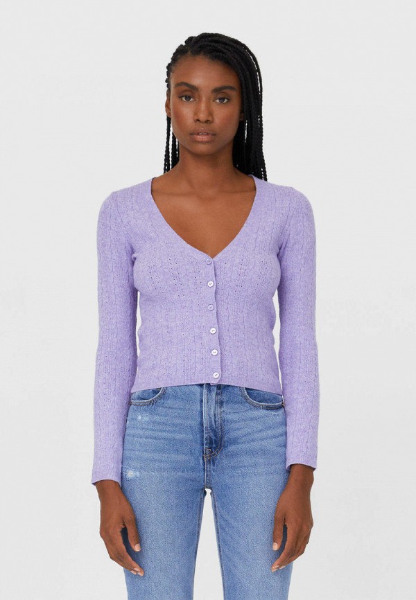 

Кардиган Stradivarius, Фиолетовый