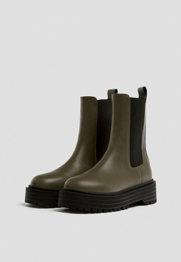 

Ботинки Pull&Bear, Хаки