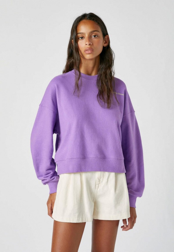 

Свитшот Pull&Bear, Фиолетовый