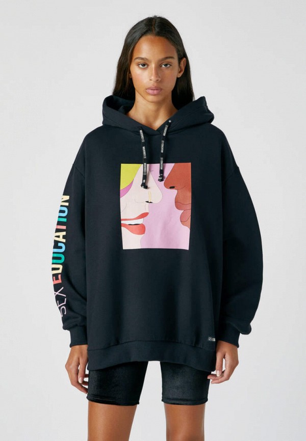 

Худи Pull&Bear, Черный