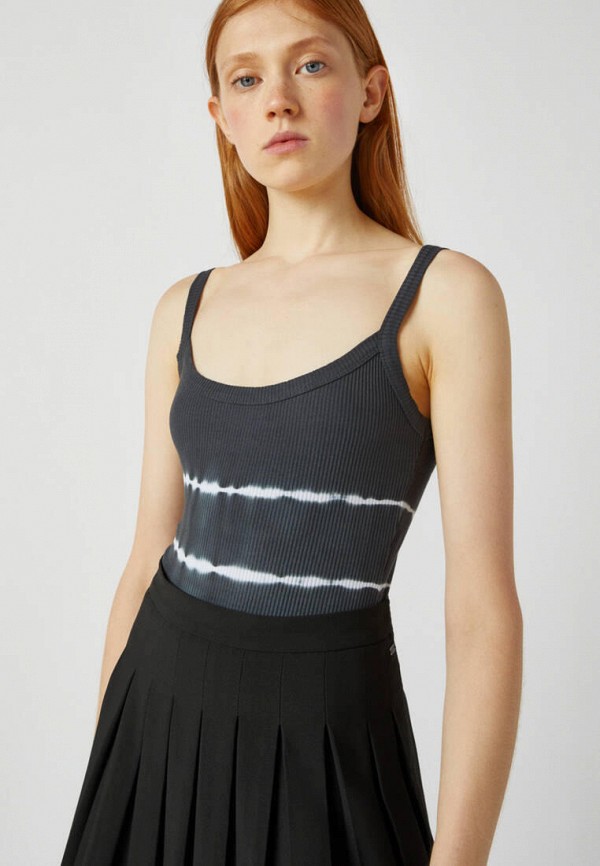 

Боди Pull&Bear, Серый, Join Life