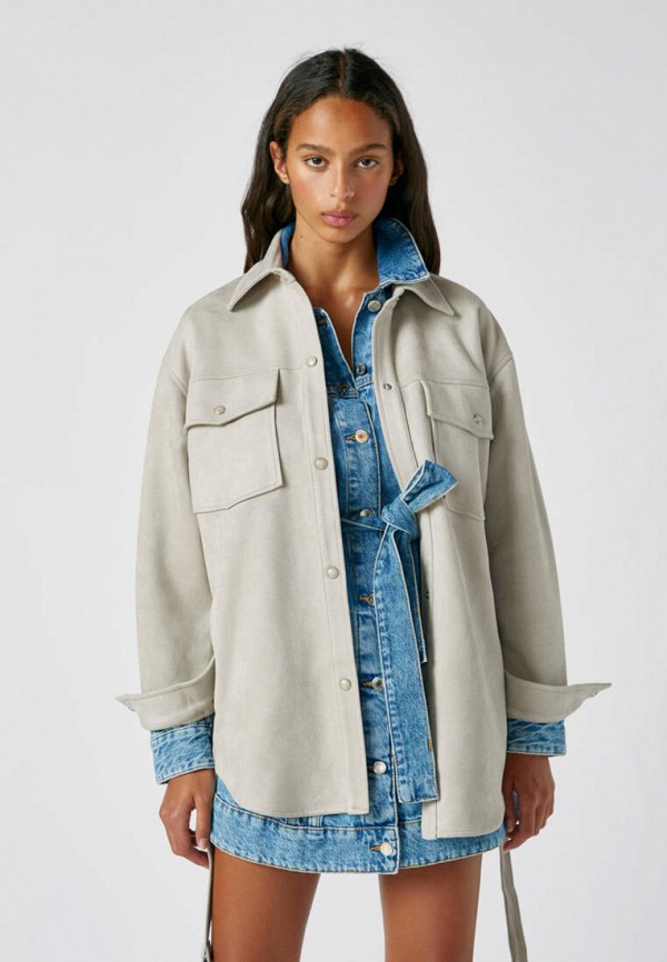 

Куртка Pull&Bear, Серый