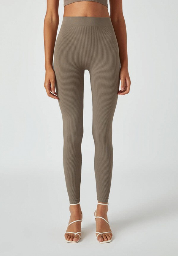 

Леггинсы Pull&Bear, Коричневый, Join Life
