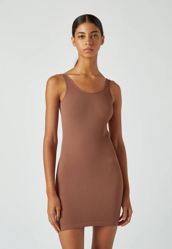 

Платье Pull&Bear, Коричневый, Join Life