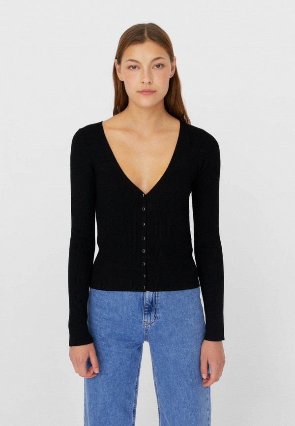 

Кардиган Stradivarius, Черный