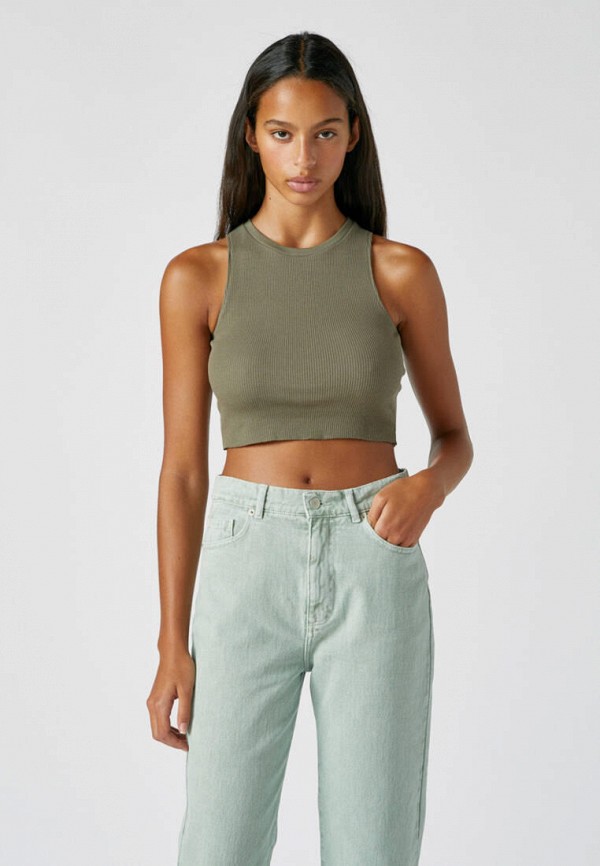 

Топ Pull&Bear, Хаки