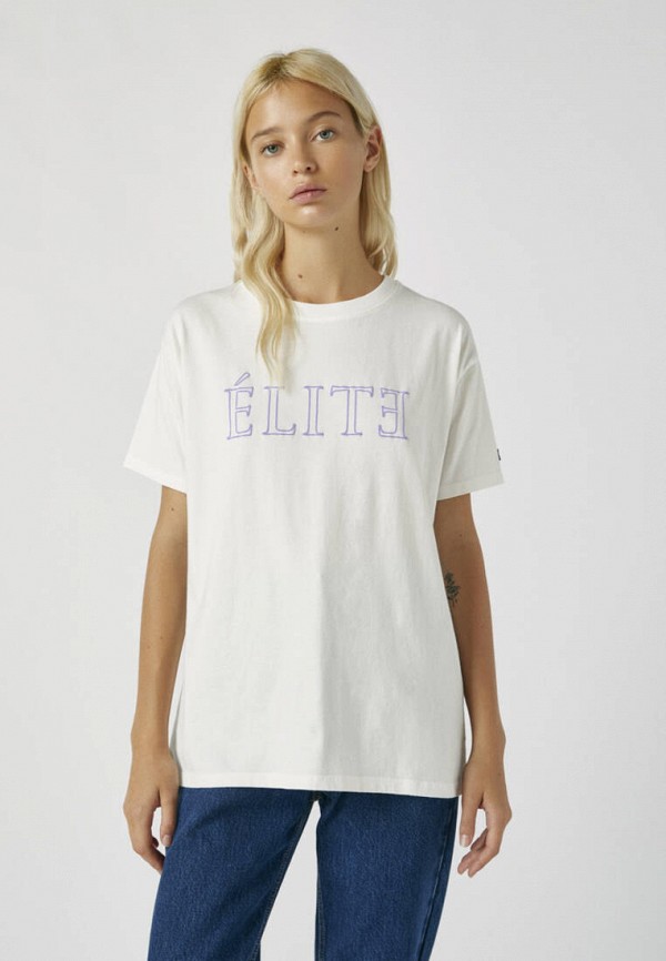 

Футболка Pull&Bear, Белый, ELITE