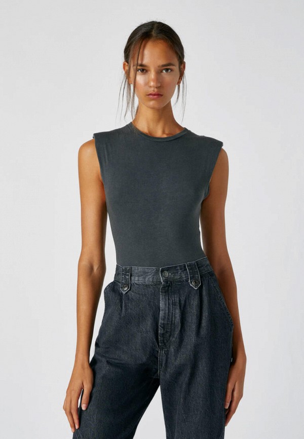 

Боди Pull&Bear, Серый