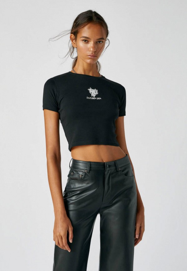 

Топ Pull&Bear, Черный