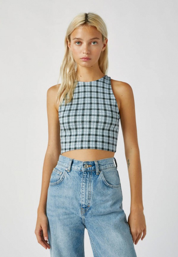 

Топ Pull&Bear, Голубой