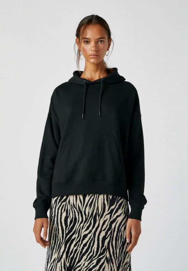 

Худи Pull&Bear, Черный, Join Life