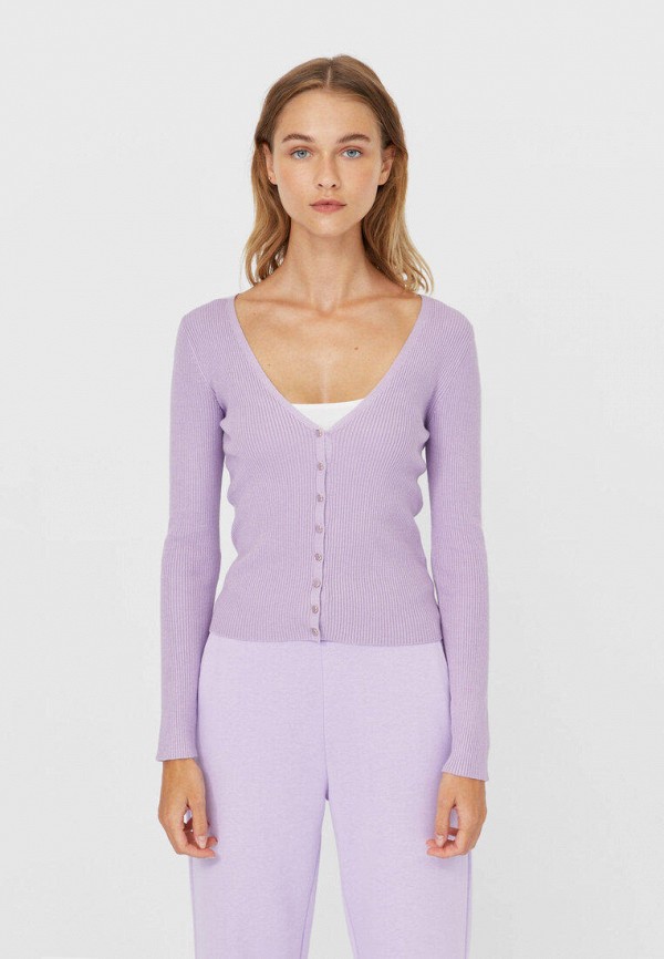

Кардиган Stradivarius, Фиолетовый