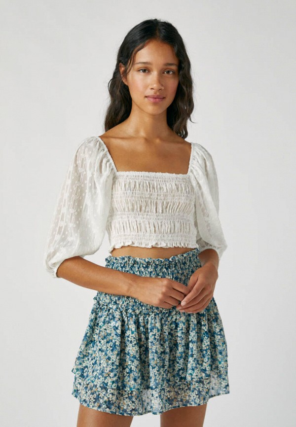 

Топ Pull&Bear, Белый