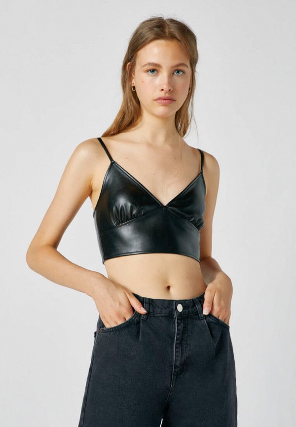 

Топ Pull&Bear, Черный
