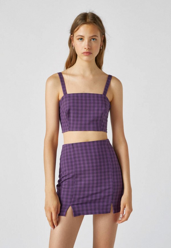 

Топ Pull&Bear, Фиолетовый