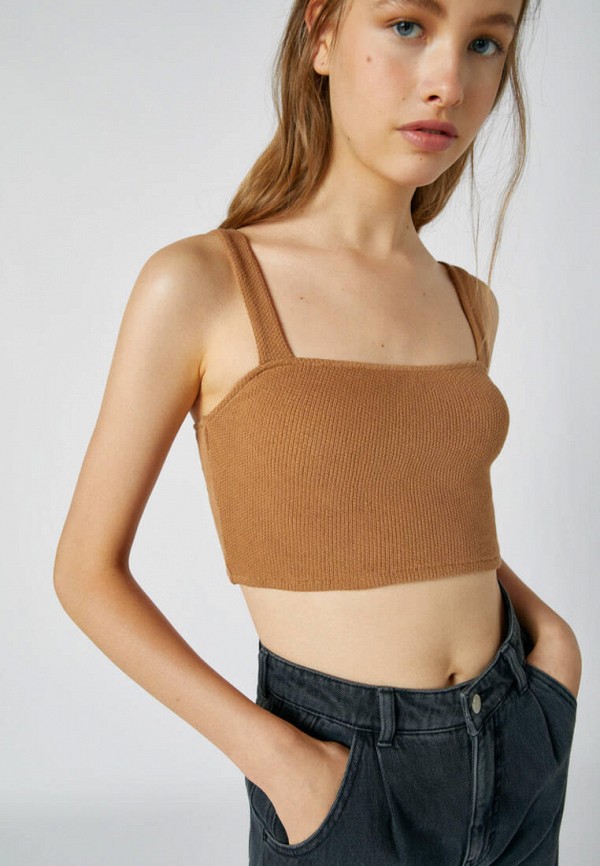 

Топ Pull&Bear, Бежевый
