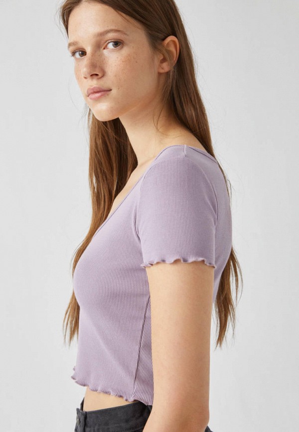 

Топ Pull&Bear, Фиолетовый