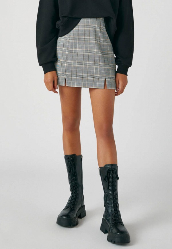 

Юбка Pull&Bear, Серый, Join Life