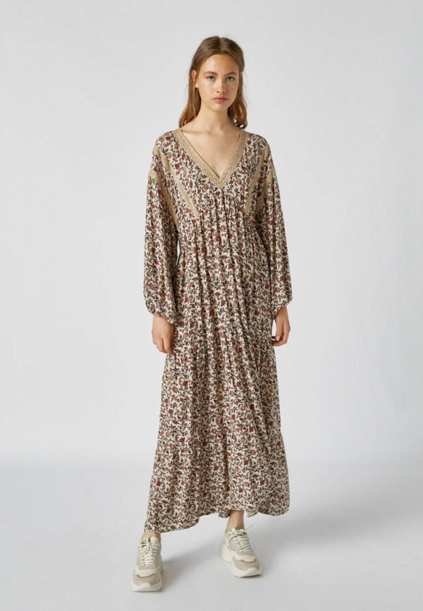 

Платье Pull&Bear, Бежевый