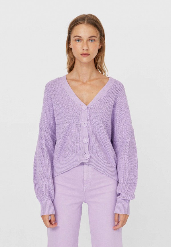 

Кардиган Stradivarius, Фиолетовый